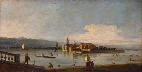 Blick auf die Inseln San Michele, San Cristoforo und Murano, von der Fondamenta Nuove, ca. 1725-28